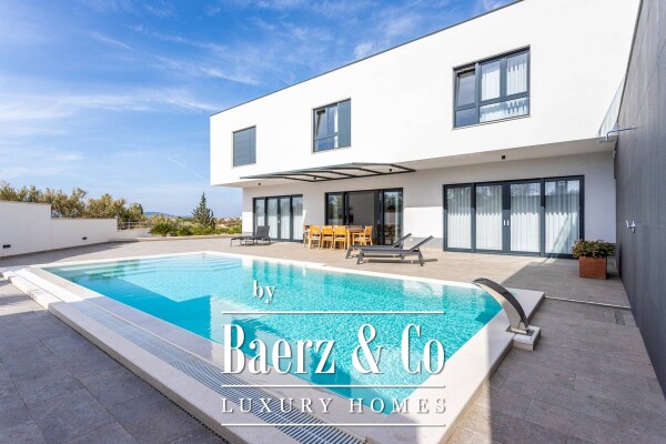 photo 1 Brač, new built luxurious villa with pool and sea view