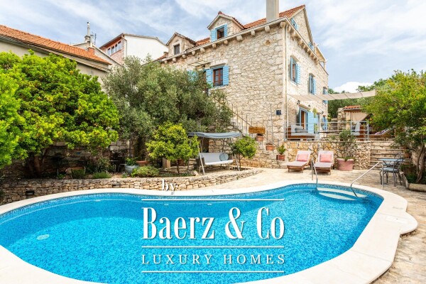 photo 2 Brač, Milna, unique stone villa in a great location