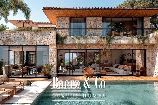 photo 1 Brač, Sutivan, modern villa under construction with open sea view