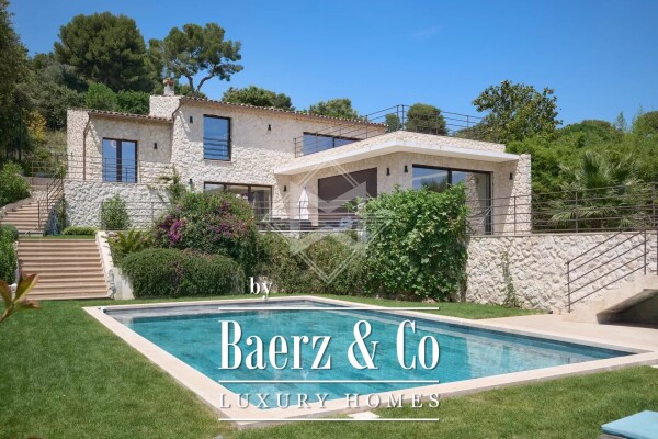 photo 2 SAINT-PAUL-DE-VENCE - Splendid Neo-Provençal Villa with panoramic sea view