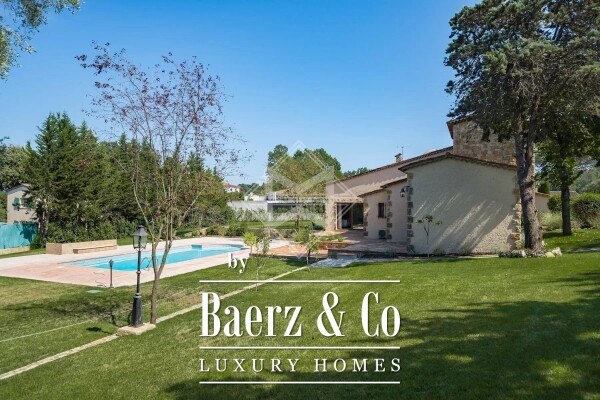 photo 6 Valbonne charming renovated villa