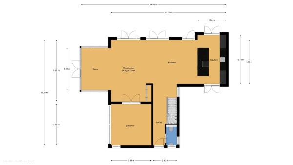 Floor Plan 1 - Kortenhoefsedijk 198