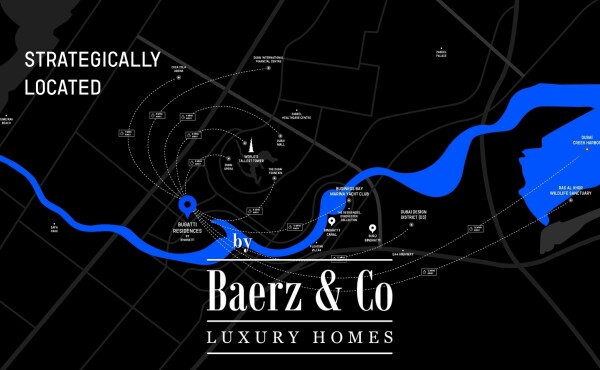 Floor Plan 1 - Bugatti Residences by Binghatti – Riviera Mansion 2-Bedroom Apartment