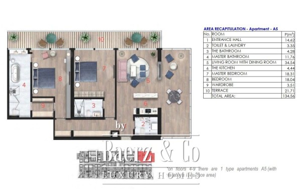 photo 16 Luxurious Two Bedroom Apartment in a 5* Hotel in Budva by the Sea