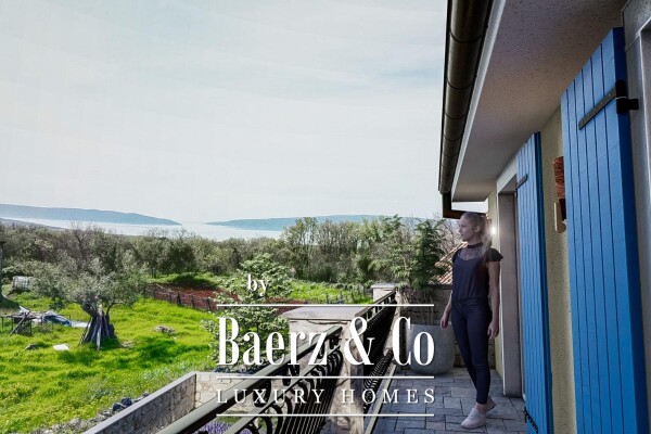 photo 7 Krk, Lindrići, beautiful Mediterranean villa with pool and sea view