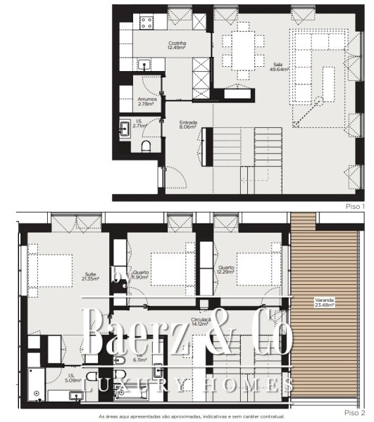 photo 14 3 bedrooms duplex apartment