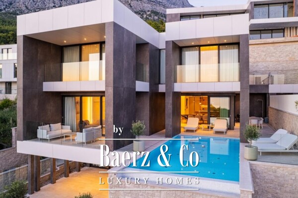 photo 1 Baška Voda, - exclusive Villa with Panoramic Sea View