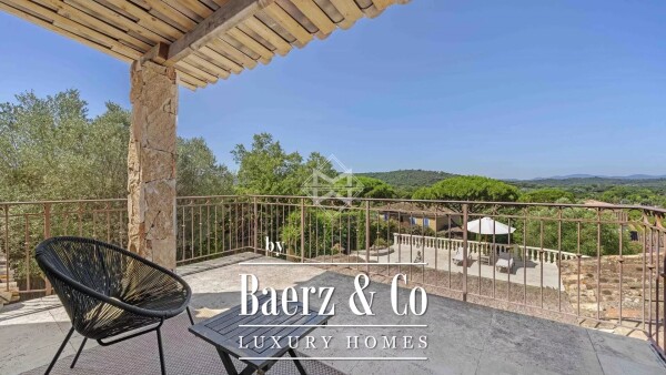 photo 7 Gassin: Provençal Villa with Pool, Independent Studio, and Open Views