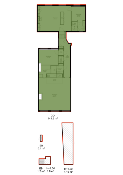 Floor Plan 9 - Herengracht 553 1
