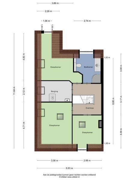 Floor Plan 4 - Rijnsburgerweg 118