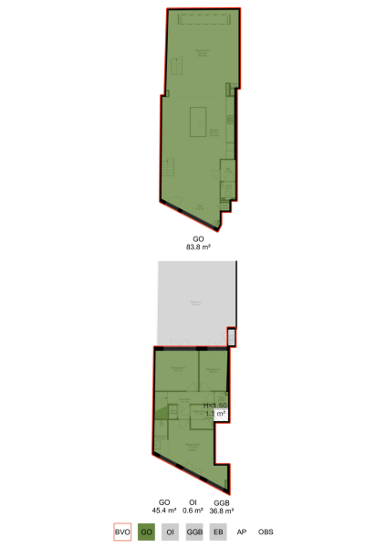 Floor Plan 5 - Prinsengracht 246 H