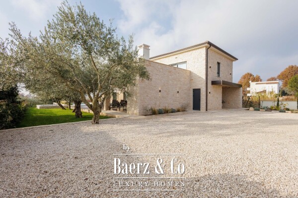 photo 11 Istria, Kaštelir, Labinci, Modern villa in Istrian style with panoramic sea view