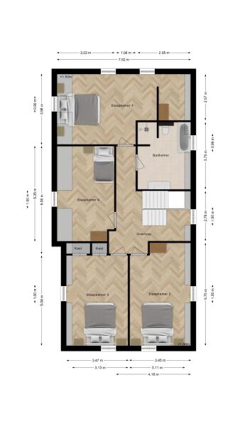 Floor Plan 2 - Wilhelminastraat 3