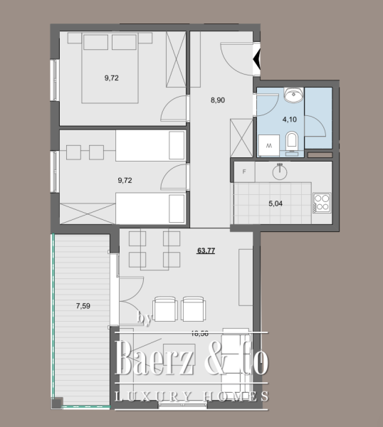 photo 24 Apartment in Tivat in a New Project under Construction