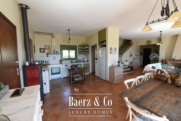 photo 16 Tuscan-Style Villa in Amarynthos with Panoramic Sea & Mountain Views