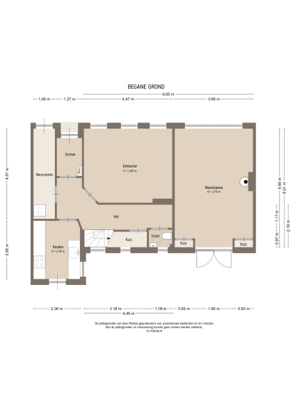 Floor Plan 2 - Prins Bernhardstraat 5