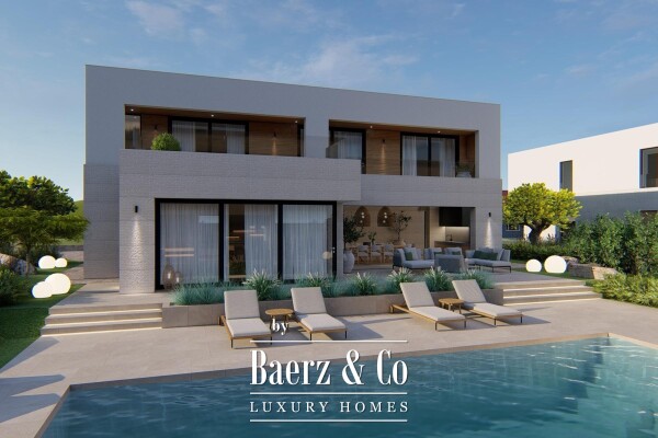 photo 2 Primošten, modern villa with swimming pool and sea view, 314.1 m²