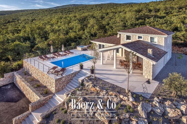 photo 19 Jadranovo, luxury stone villa with swimming pool and panoramic view