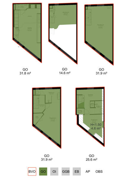 Floor Plan 11 - Lijnbaansgracht 90