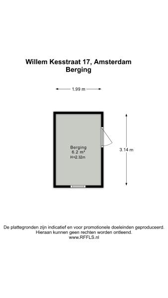 Floor Plan 9 - Willem Kesstraat 17