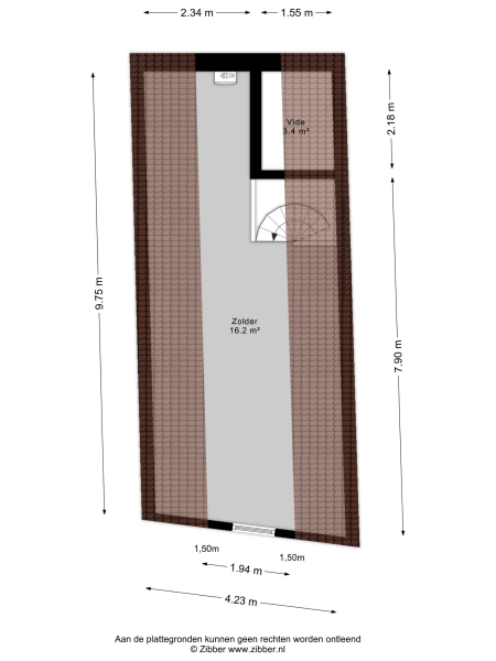 Floor Plan 3 - Visstraat 48