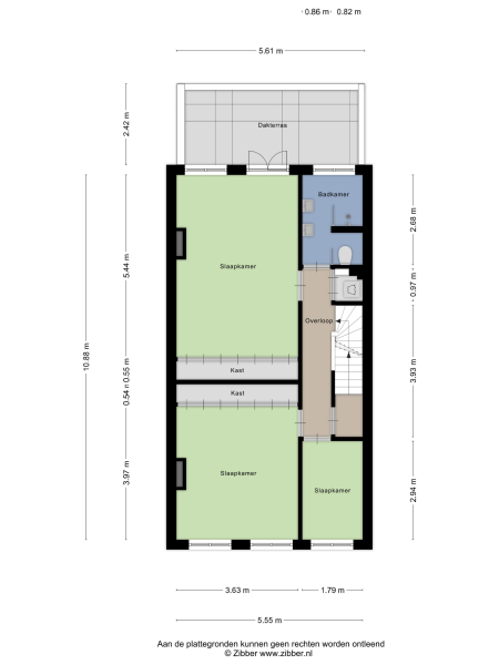Floor Plan 3 - Rijn en Schiekade 47